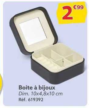 Promo Boite Bijoux Chez Gifi Icatalogue Fr