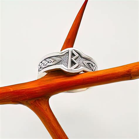 Berkana Rune Berkano Rune Runic Ring Ring Viking Rune Ring Rune Jewelry