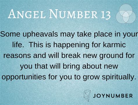 Angel Number 13 - Some Upheavals May Take Place In Your Life