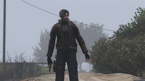 Leon Skennedy Resident Evil 4 Add On Ped Gta5