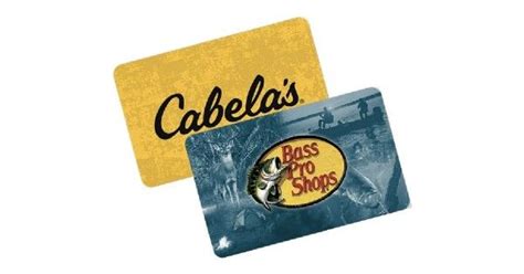 Win A 2 500 In T Cards From Bass Pro Shops And Cabela’s