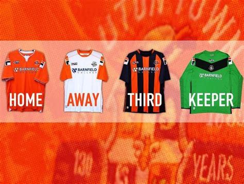 New Luton Town Kits 15/16- FILA Luton Home Away Third Shirts 2015-16 ...