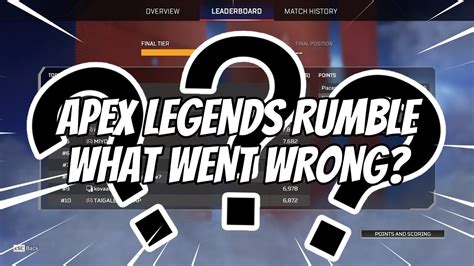 WHAT WENT WRONG WITH RUMBLE IS APEX RUMBLE A FLOP OR NOT YouTube