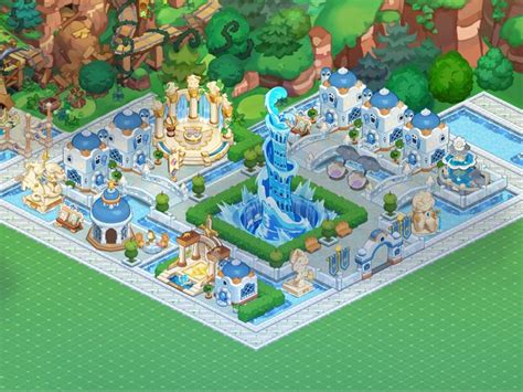 Republics Azure Streets Layout Kingdom City Cookie Run City Decor