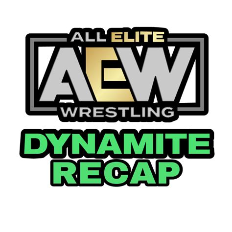 Aew Dynamite Logo Png 225 Download