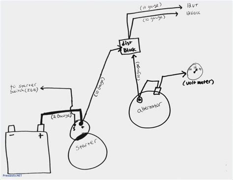 Amp Meter With Alternator Wiring Chevy 3 Wire - Wiring Diagram Detailed ...