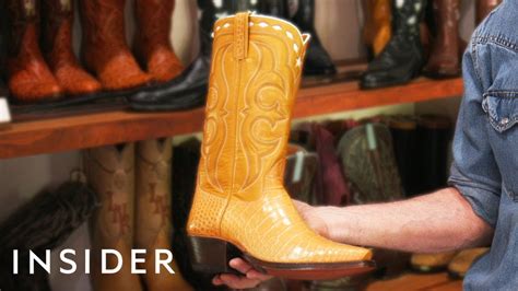 How 3000 Custom Cowboy Boots Are Made Master Craft Insider Art