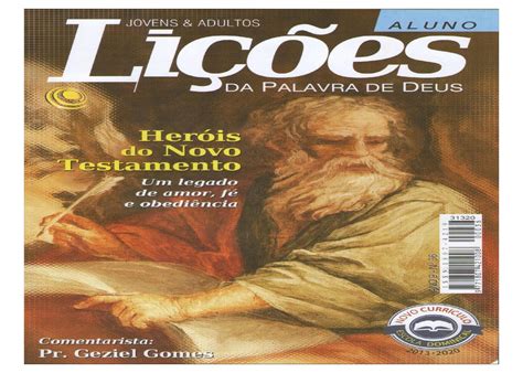 Lições da Palavra de Deus by Edevaldo Celestino Monteiro Issuu