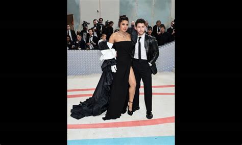 Met Gala Priyanka Chopra Husband Nick Jonas Twin In Black