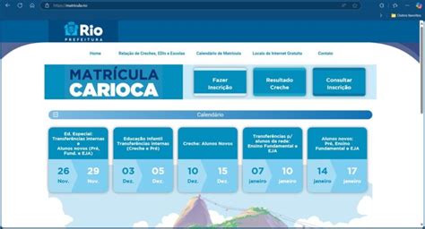 Matrícula Carioca 2025 Como fazer documentos e transferências