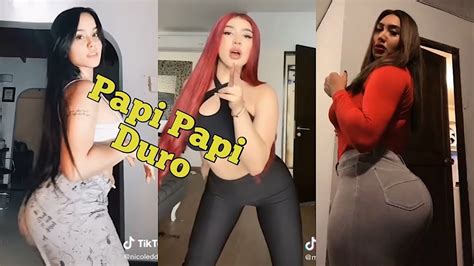 Papi Papi Duro Tiktok Dance Compilation Youtube