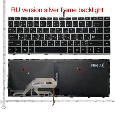 New RU Laptop Keyboard For HP Probook 640 G4 640 G5 645