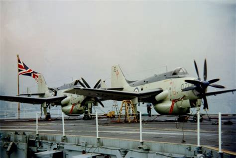 Two Fairey Gannet Aew S Of D Flight Hms Eagle Hong Kong My