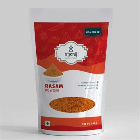 Ayonij Rasam Powder Packaging Size 200 G Packaging Type Packet At