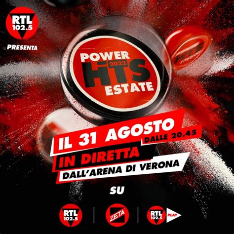 Rtl Power Hits Estate L Evento Musicale Pi Atteso Dell