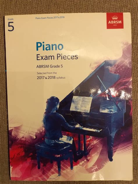 Piano Exam Pieces ABRSM Grade 5 Hobbies Toys Music Media Music