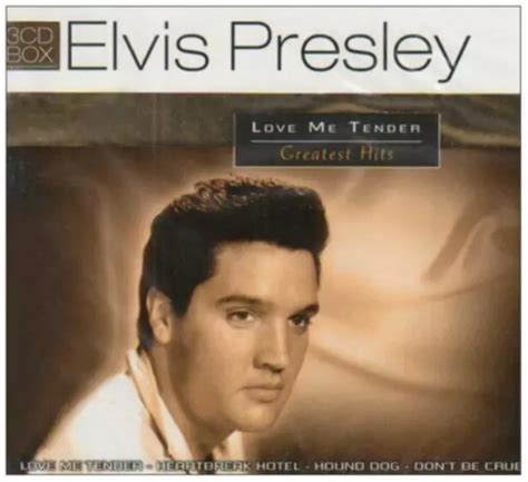 Elvis Presley Love Me Tender Greatest Hits Cd Audio Amazing