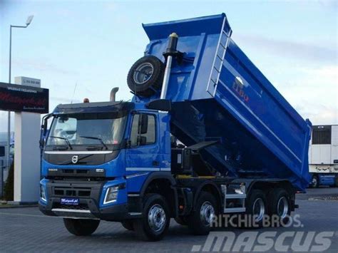 Volvo FMX 460 8X4 END DUMP TIPPER 21 M3 ELBO MANUAL E6 2014 Polonia