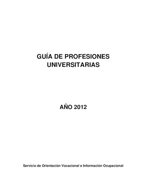 PDF GUÍA DE PROFESIONES UNIVERSITARIAS DOKUMEN TIPS