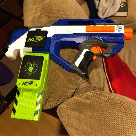 [WTS] NERF N-Strike Elite blue Rayven CS-18 + light up magazine. (US ...