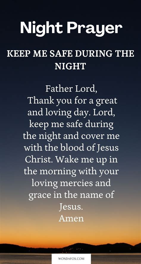 Short Night Prayers To Say Before Bed Artofit