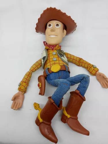 Woody Toy Story Brinquedo Boneco 35cm Fala Frases