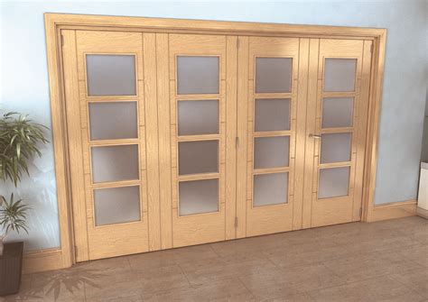 Iseo Oak Light Frosted Door Roomfold Grande X Mm Doors