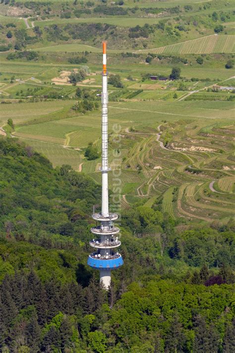 Luftbild Vogtsburg Im Kaiserstuhl Funkturm Und Sendeanlage Als