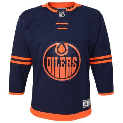 Edmonton Oilers NHL Premier Youth Replica NHL Hockey Jersey ...