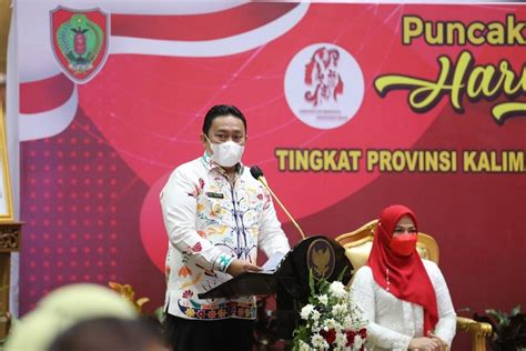 H Edy Pratowo Buka Acara Puncak Peringatan Hari Ibu Tahun 2021