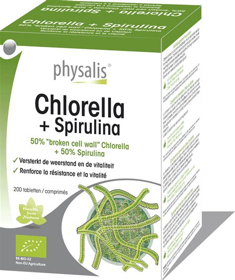 Physalis Chlorella Spirulina Bio 200 Tabletten Online Bestellen