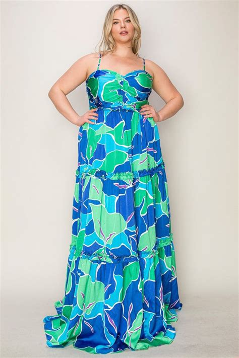 Curvy Sense Plus Size Maxi Dresses