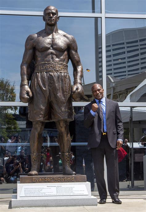 Statue of Evander Holyfield unveiled in Atlanta | AP News