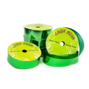 Cinta Papel Mate Metalizada Verde 3 Cm X 50 Yds Megadistribuciones