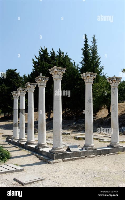 The Temple Of Apollo Asklepieion The Sanctuary Of Asklepios Kos