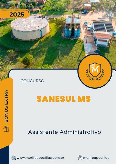 Apostila Assistente Administrativo Concurso Sanesul Ms M Rito