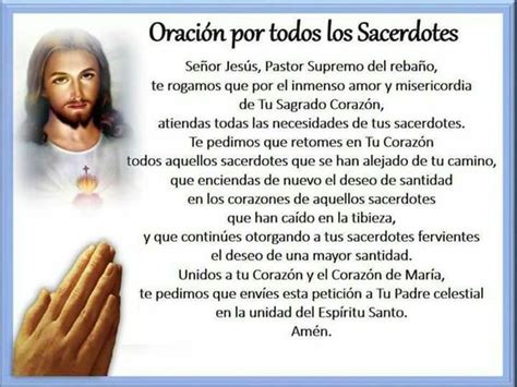 Oración en puntadas Oraciones por los sacerdotes