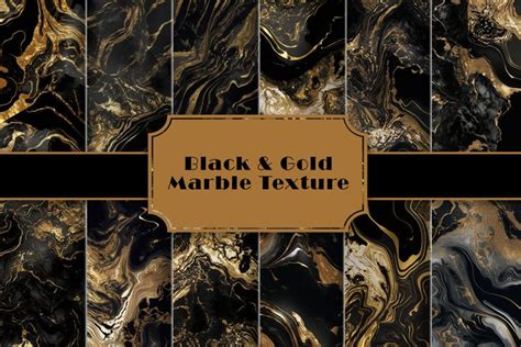 Black and Gold Marble Texture (2313653)