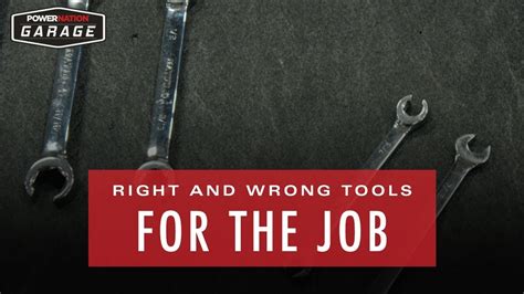 You May Be Using The Wrong Tools For The Job Here S The Correct Ones