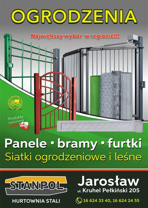 Ogrodzenia aktualności i promocje 08 2023 STANPOL