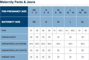 Old Navy Jeans Size Chart | amulette