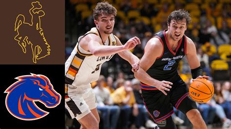 Boise State Vs Wyoming 2024 Basketball Highlights YouTube