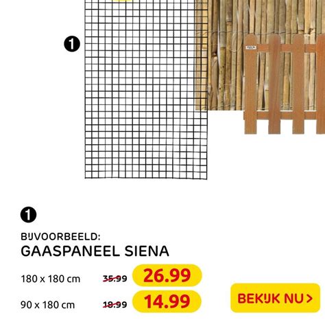 Gaaspaneel Siena Aanbieding Bij Praxis