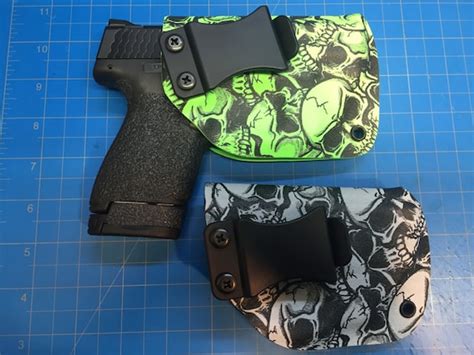 Holsters Sw M P Shield Kydex Iwb Holster Lasermax Crimson Trace