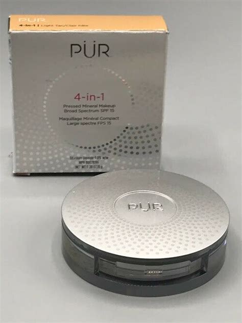 Pur 4 In 1 Pressed Mineral Makeup Spf 15 Blush Light Tan 8g For Sale