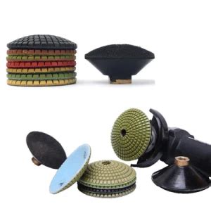 Stone Profiling Convex Bowl Shape Diamond Wet Polishing Pads Diamond