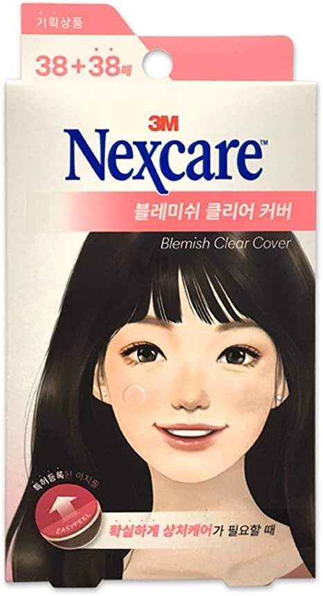 Amazon 3M Nexcare Blemish Clear Cover Easy Peel 38 38 Patches3M ネクス