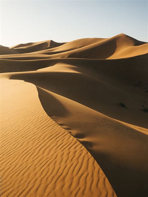 Moroccan Desert Dunes By Stocksy Contributor Martin Matej Stocksy