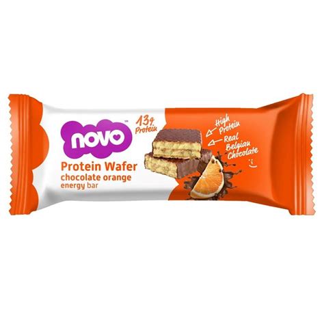 Novo High Protein Wafer Chocolate Orange 40g Guardian Singapore