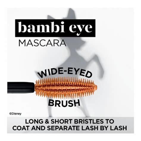 L Oreal Paris Bambi Eye Mascara Lasting Volume Washable Black Brown